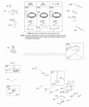 Alternator Controls Ignition Diagram and Parts List for 312777-0130-E1  Briggs and Stratton Engine